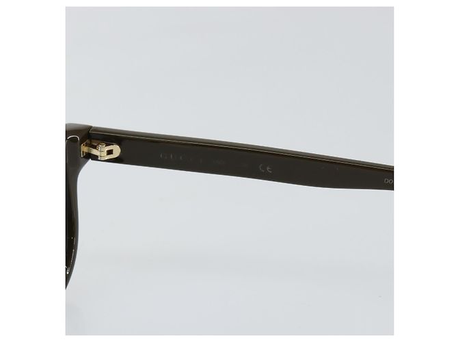 Gafas de sol GUCCI Sherry Line de plástico caqui Auth BA5568 - vista 9