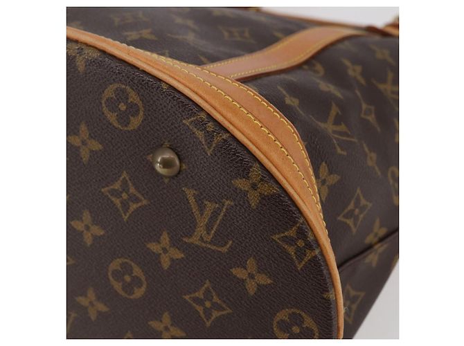 LOUIS VUITTON Borsa a Spalla Monogram Bucket GM M42236 LV Auth gh795 Monogramma - vista 14