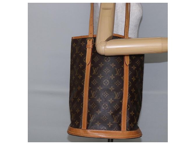 LOUIS VUITTON Borsa a Spalla Monogram Bucket GM M42236 LV Auth gh795 Monogramma - vista 22