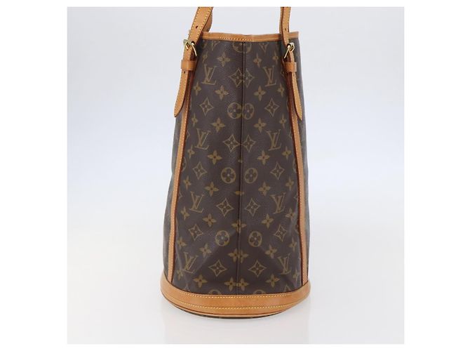 LOUIS VUITTON Borsa a Spalla Monogram Bucket GM M42236 LV Auth gh795 Monogramma - vista 3