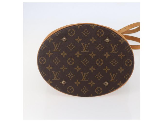 LOUIS VUITTON Borsa a Spalla Monogram Bucket GM M42236 LV Auth gh795 Monogramma - vista 5