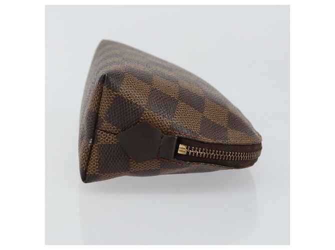 LOUIS VUITTON Pochette Cosmetica PM Damier Ebene N47516 Auth LV 144781 - vista 3