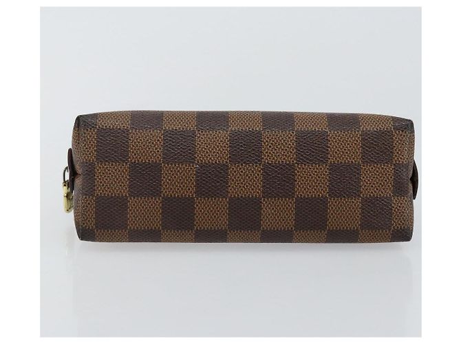 LOUIS VUITTON Pochette Cosmetica PM Damier Ebene N47516 Auth LV 144781 - vista 6