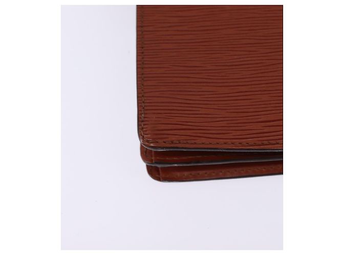 LOUIS VUITTON Clutch Angian Epi Marrone M52113 LV Auth 144944 - vista 12