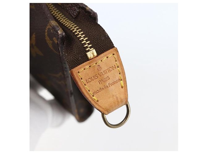 Bucket LOUIS VUITTON Monogramma Secchiello PM Pochette Accessorio LV Auth 145087 - vista 8