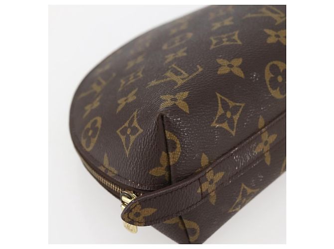 LOUIS VUITTON Pochette Cosmetica Demi Ronde Monogram M47520 LV Auth 144955 Monogramma - vista 14
