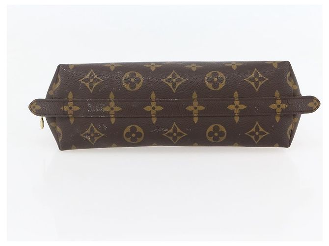 LOUIS VUITTON Pochette Cosmetica Demi Ronde Monogram M47520 LV Auth 144955 Monogramma - vista 6