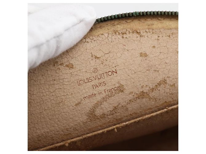LOUIS VUITTON Pochette Cosmetica Demi Ronde Monogram M47520 LV Auth 144955 Monogramma - vista 9