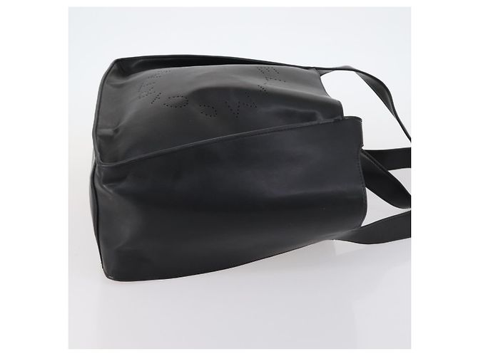 Autre Marque Bolso Tote de cuero Stella McCartney 2 piezas Negro Beige Auth gh1004 - vista 4