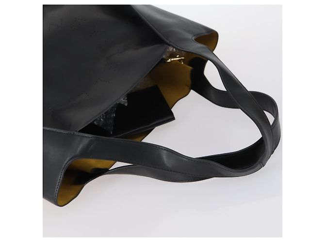 Autre Marque Bolso Tote de cuero Stella McCartney 2 piezas Negro Beige Auth gh1004 - vista 5