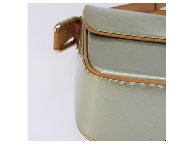 LOUIS VUITTON Borsa a spalla Monogram Vernis Christie GM Grigio M91148 Auth gh929 - vista 14