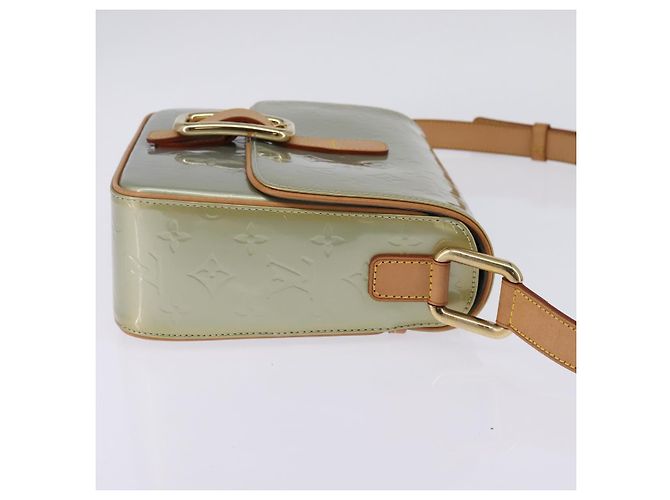 LOUIS VUITTON Borsa a spalla Monogram Vernis Christie GM Grigio M91148 Auth gh929 - vista 4