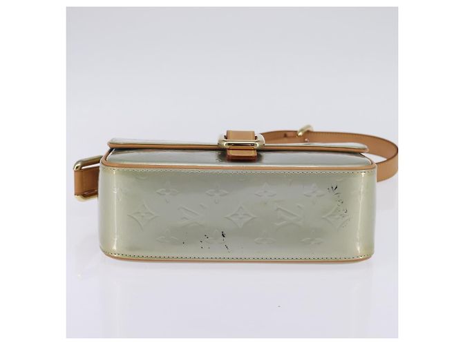 LOUIS VUITTON Borsa a spalla Monogram Vernis Christie GM Grigio M91148 Auth gh929 - vista 5