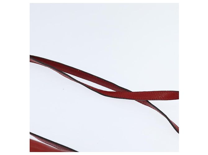 Hermès HERMES Borsa a Spalla Jockey Pelle Rossa Oro Auth bs30207 Rosso D'oro - vista 8