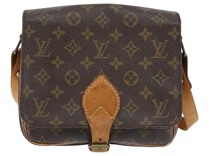 LOUIS VUITTON Monogram Cartouchiere MM Schultertasche M51253 LV Auth bs30263 Monogramm - Ansicht 2