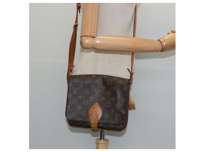 LOUIS VUITTON Monogram Cartouchiere MM Schultertasche M51253 LV Auth bs30263 Monogramm - Ansicht 24