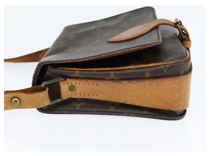 LOUIS VUITTON Monogram Cartouchiere MM Schultertasche M51253 LV Auth bs30263 Monogramm - Ansicht 4