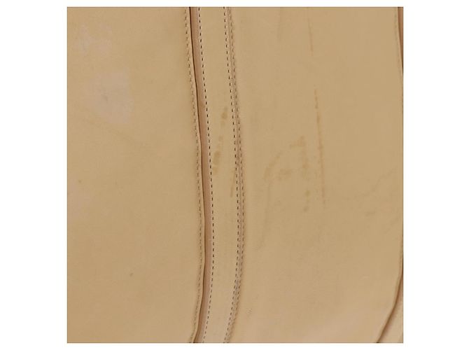 Borsa Tote LOEWE in pelle Nappa Beige Oro Auth bs30179 D'oro - vista 3