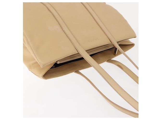 Borsa Tote LOEWE in pelle Nappa Beige Oro Auth bs30179 D'oro - vista 7