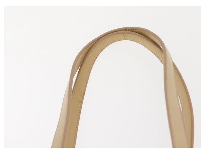 Borsa Tote LOEWE in pelle Nappa Beige Oro Auth bs30179 D'oro - vista 9