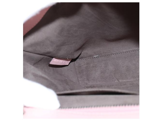 FENDI Dot Com Handtasche aus Leder 2-in-1 Rosa Silber Authentisch bs30098 Pink - view 22