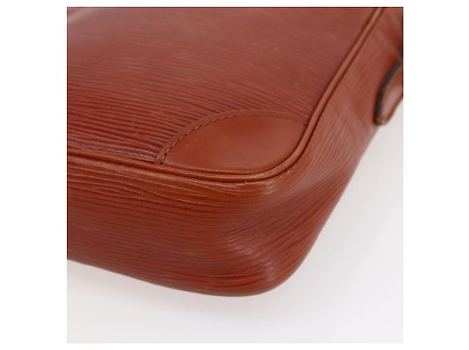 LOUIS VUITTON Borsa a Spalla Epi Danube Marrone M51694 LV Auth bs30146 - vista 12