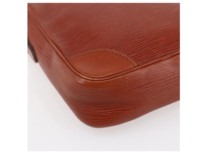 LOUIS VUITTON Borsa a Spalla Epi Danube Marrone M51694 LV Auth bs30146 - vista 13