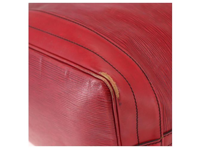 LOUIS VUITTON Borsa a Spalla Epi Noe Rossa M44007 LV Auth 148309 Rosso - vista 12