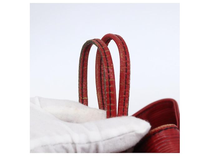 LOUIS VUITTON Borsa a Spalla Epi Noe Rossa M44007 LV Auth 148309 Rosso - vista 15