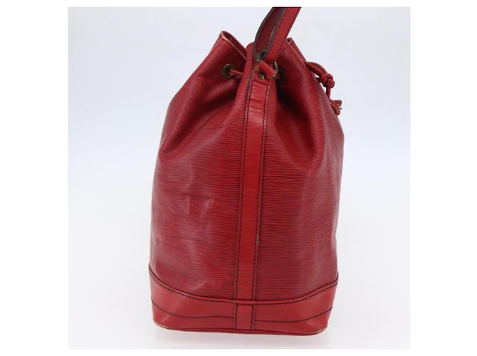 LOUIS VUITTON Borsa a Spalla Epi Noe Rossa M44007 LV Auth 148309 Rosso - vista 4
