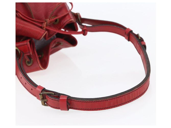 LOUIS VUITTON Borsa a Spalla Epi Noe Rossa M44007 LV Auth 148309 Rosso - vista 7