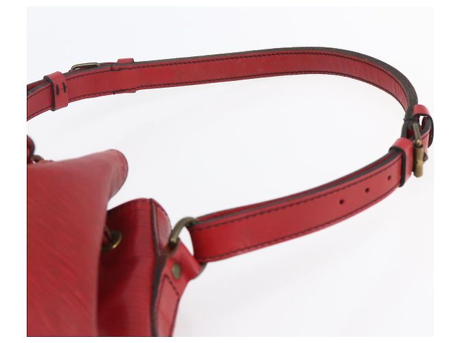 LOUIS VUITTON Borsa a Spalla Epi Noe Rossa M44007 LV Auth 148309 Rosso - vista 8