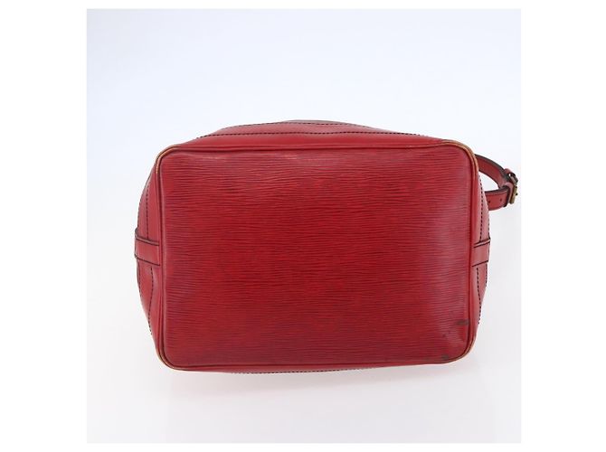 LOUIS VUITTON Borsa a Spalla Epi Noe Rossa M44007 LV Auth 148309 Rosso - vista 9