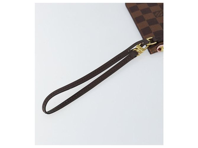 LOUIS VUITTON Accessoire Tasche Neverfull MM Damier Ebene Authentisch 147456 - Ansicht 8