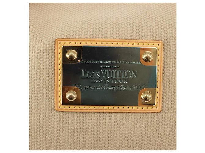 LOUIS VUITTON Borsa Tote Antigua Hippo GM Beige Rosso M40032 LV Auth BA7007 - vista 18
