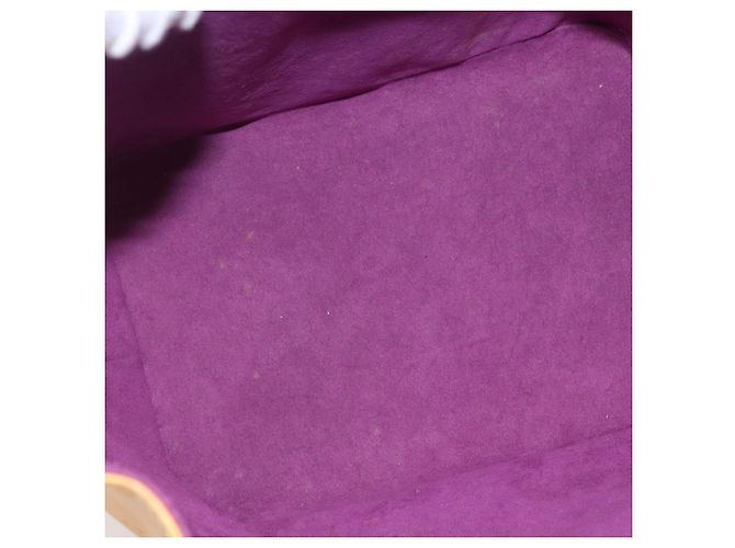 Noe LOUIS VUITTON Borsa a Spalla Petit Noé Epi Gialla M44109 LV Auth 144154 Giallo - vista 11