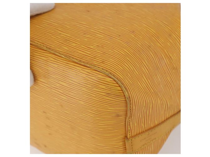 Noe LOUIS VUITTON Borsa a Spalla Petit Noé Epi Gialla M44109 LV Auth 144154 Giallo - vista 15