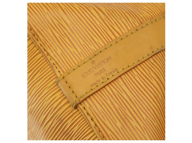 Noe LOUIS VUITTON Borsa a Spalla Petit Noé Epi Gialla M44109 LV Auth 144154 Giallo - vista 17