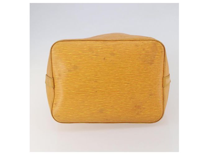 Noe LOUIS VUITTON Borsa a Spalla Petit Noé Epi Gialla M44109 LV Auth 144154 Giallo - vista 5
