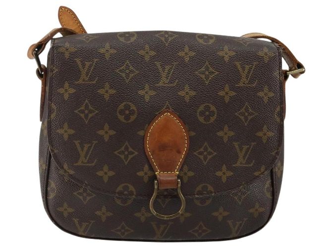 LOUIS VUITTON Borsa a Spalla Monogram Saint Cloud GM M51242 LV Auth 144160 Monogramma - vista 13