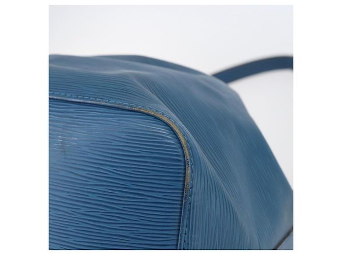 LOUIS VUITTON Epi Petit Noe Shoulder Bag Blue M44105 LV Auth 144506 - view 15