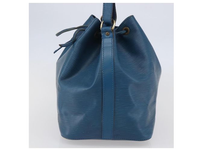 LOUIS VUITTON Epi Petit Noe Shoulder Bag Blue M44105 LV Auth 144506 - view 4