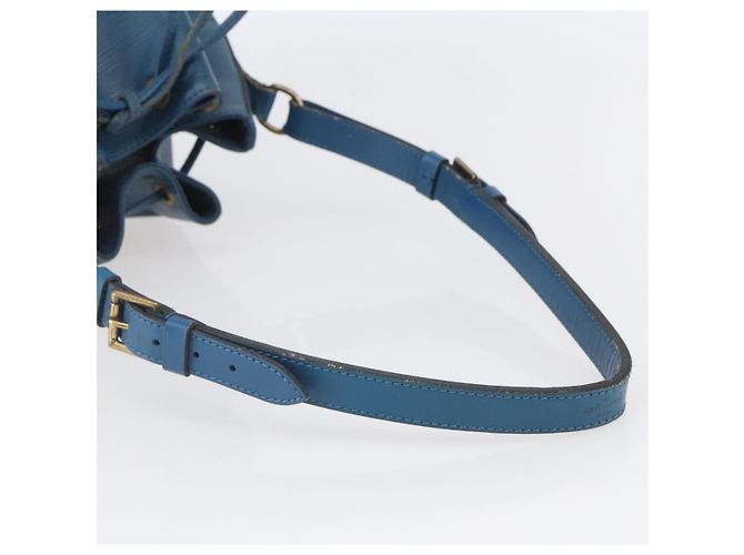 LOUIS VUITTON Epi Petit Noe Shoulder Bag Blue M44105 LV Auth 144506 - view 7