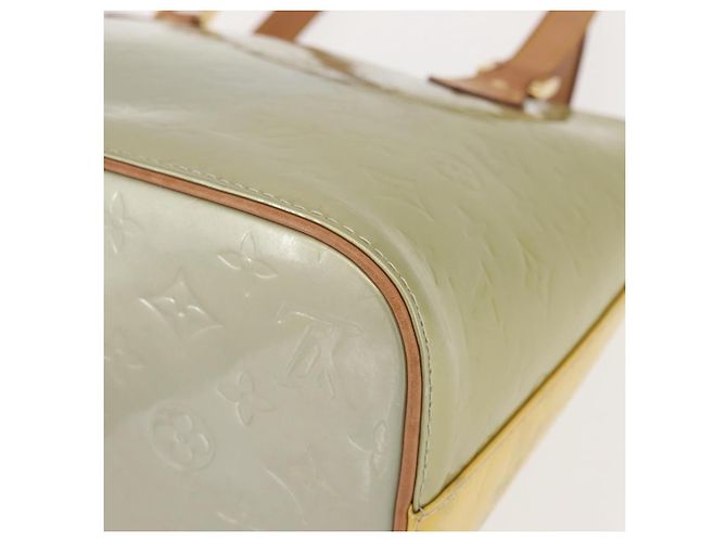 LOUIS VUITTON Borsa a Mano Monogram Vernis Houston Grigio M91053 LV Auth 145309 - vista 15