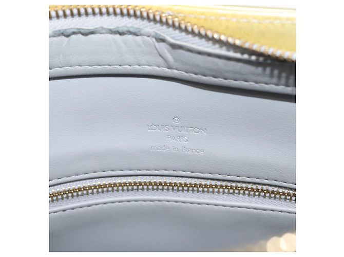 LOUIS VUITTON Borsa a Mano Monogram Vernis Houston Grigio M91053 LV Auth 145309 - vista 18