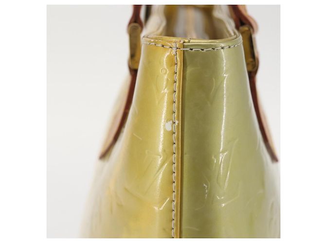 LOUIS VUITTON Borsa a Mano Monogram Vernis Houston Grigio M91053 LV Auth 145309 - vista 4
