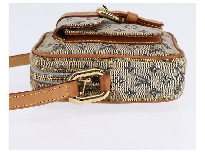 LOUIS VUITTON Borsa a Spalla Monogram Mini Juliet PM Blu M92005 LV Auth 145465 - vista 3