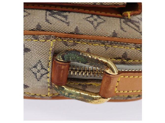 LOUIS VUITTON Borsa a Spalla Monogram Mini Juliet PM Blu M92005 LV Auth 145465 - vista 5
