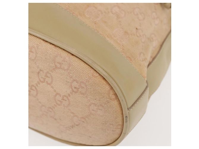 Borsa a Spalla GG Canvas Gucci Rosa Oro 001 86 0533 Auth 144220 D'oro - vista 15