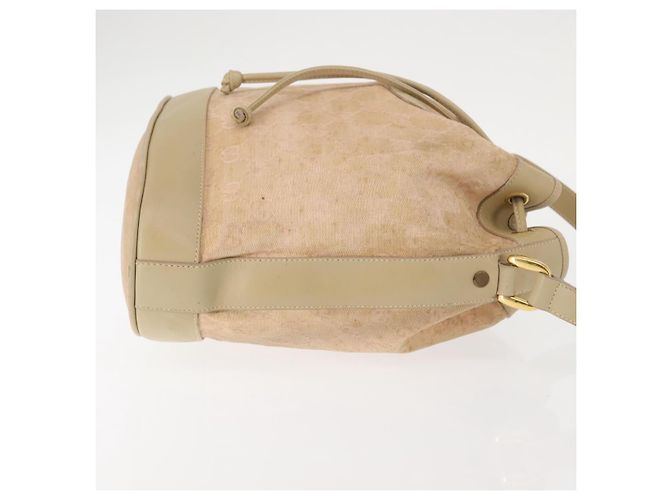 Borsa a Spalla GG Canvas Gucci Rosa Oro 001 86 0533 Auth 144220 D'oro - vista 3